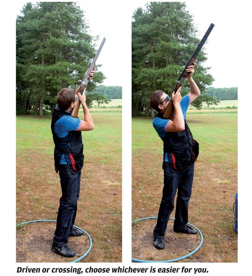 Clay shooting: grouse and partridge targets