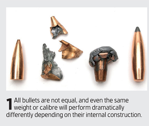 Bullets for game shooting