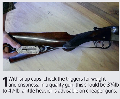How to check a shotgun