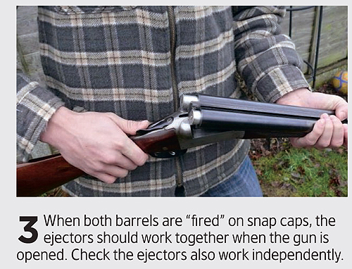 How to check a shotgun
