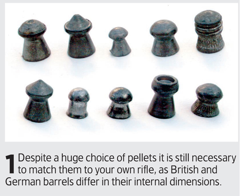 Improve diameter variation in air rifle pellets 