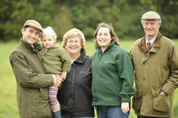 Game shooting at Stowlangtoft, Suffolk