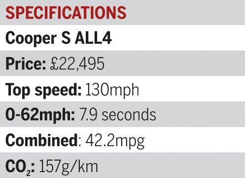 MINI Countryman: specifications