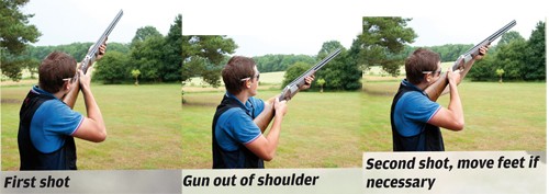 Pigeon shooting lesson