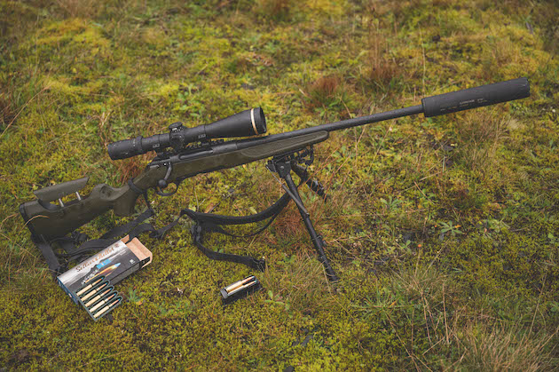 Haenel Jaeger 10 rifle with Leupold VX-6 HD scope
