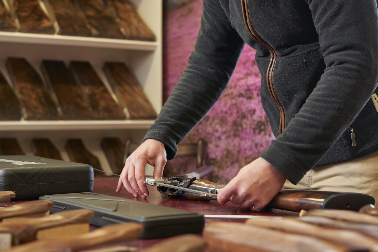 adjusting an inherited gun