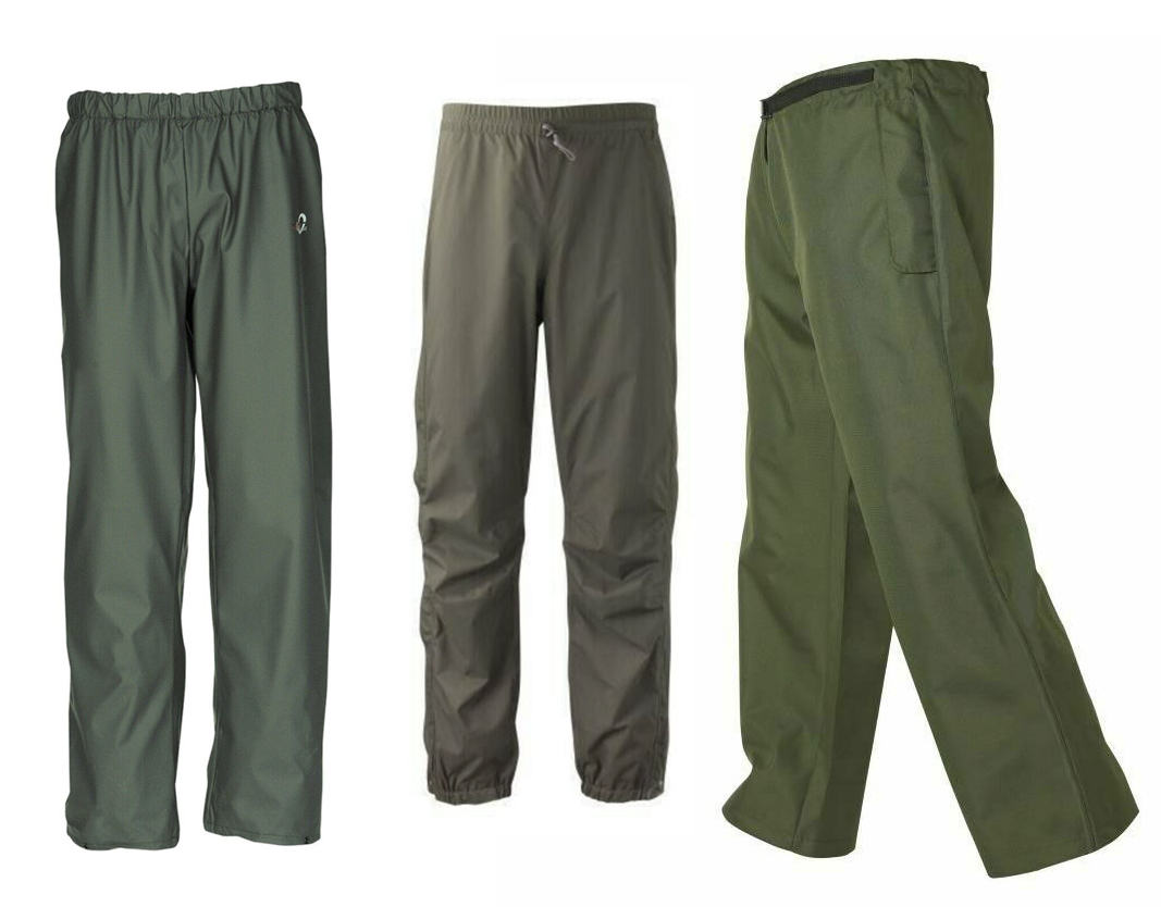 Buy Flexothane Essential Waterproof Green Trousers from Fane